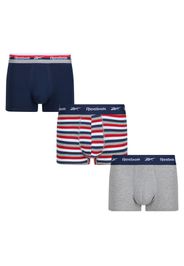 Reebok Sport Pantaloncini intimi sportivi  blu scuro / grigio sfumato / rosso acceso / bianco