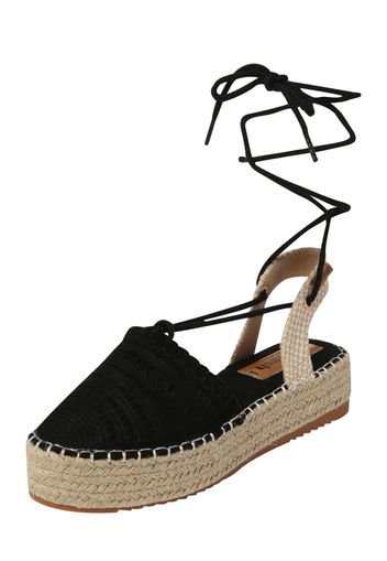 Refresh Espadrillas  beige / nero