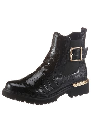 REMONTE Boots chelsea  nero / oro