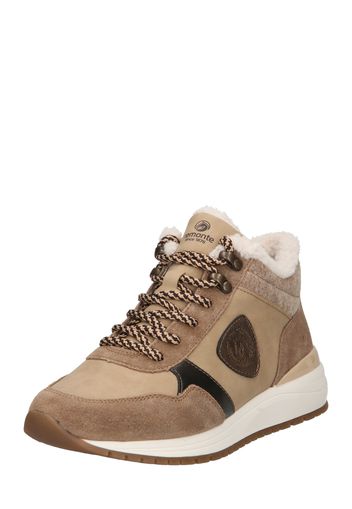 REMONTE Sneaker bassa  camoscio / beige scuro / marrone scuro / bianco