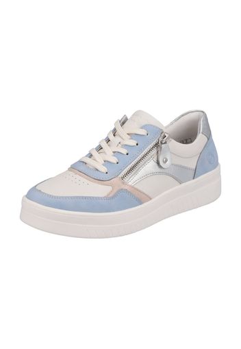 REMONTE Sneaker bassa  beige chiaro / blu chiaro / argento / bianco