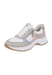 REMONTE Sneaker bassa  blu chiaro / greige / rosa antico / bianco