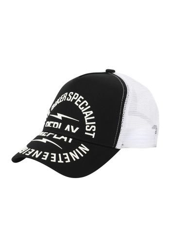 REPLAY Cappello da baseball  nero / bianco