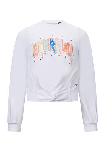 Retour Jeans Felpa 'Rosette'  offwhite / colori misti