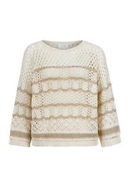 Rich & Royal Pullover  beige scuro / bianco lana