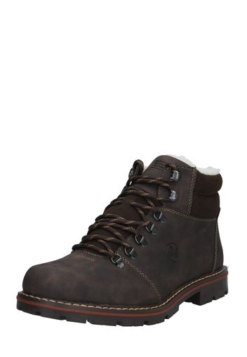 RIEKER Boots stringati  marrone scuro