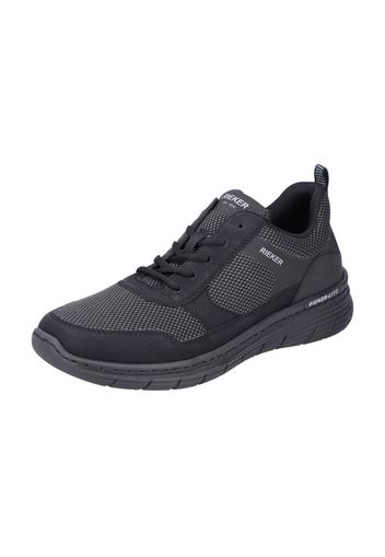 RIEKER Sneaker bassa  grigio / antracite / nero / bianco