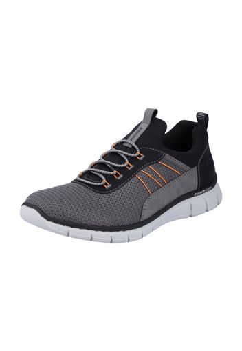 Rieker Sneaker bassa  grafite / arancione neon / nero