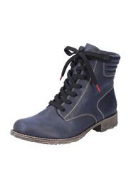 RIEKER Stivaletto stringato  blu / nero