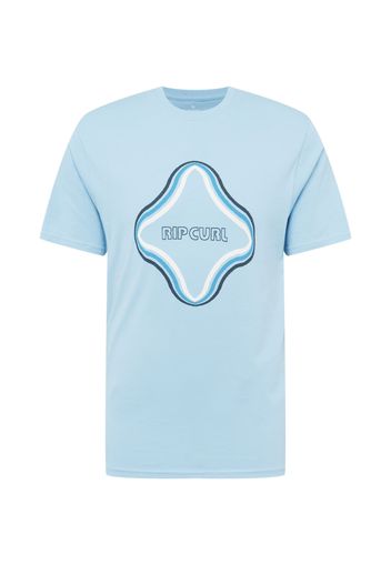 RIP CURL Maglia funzionale 'REVIVAL VIBRATIONS'  blu / blu chiaro / bianco