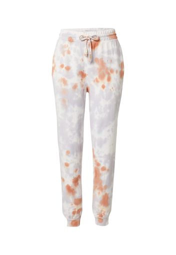 River Island Pantaloni  lilla pastello / arancione scuro / bianco