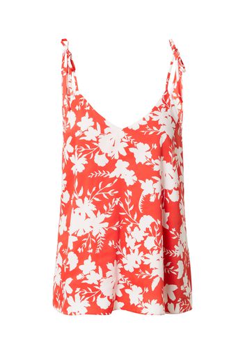 River Island Top  rosso / bianco