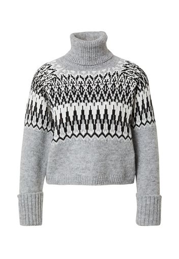 River Island Pullover  grigio / nero / bianco