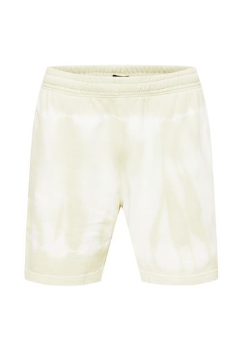 River Island Pantaloni  cachi / bianco