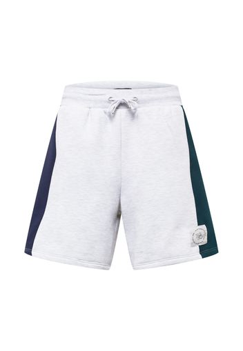 River Island Pantaloni  grigio sfumato / navy / verde