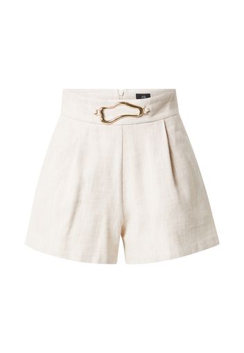 River Island Pantaloni con pieghe  beige