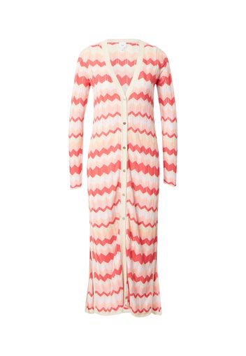 River Island Giacchetta 'CHEVRON'  rosa / albicocca / oro