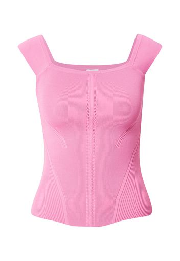 River Island Top in maglia  rosa