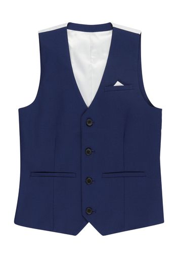 River Island Gilet  blu scuro / bianco