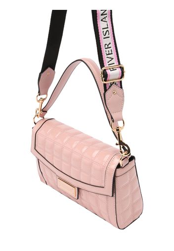 River Island Borsa a tracolla  rosa chiaro / nero / bianco