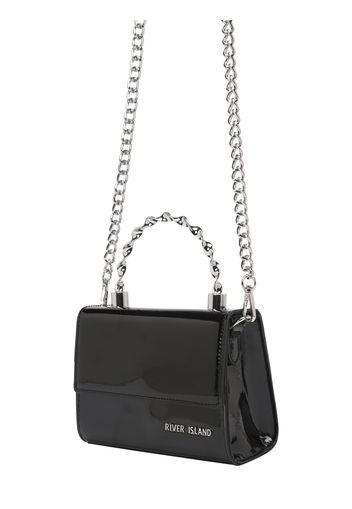 River Island Borsa a tracolla  nero / argento