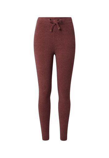 River Island Leggings 'CHENILLE'  rosso vino