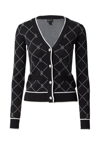 River Island Giacchetta 'ARGYLE'  nero / bianco