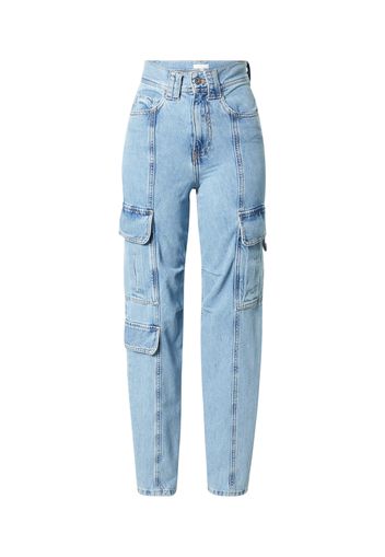 River Island Jeans cargo  blu denim