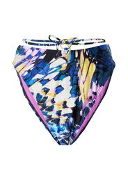 River Island Pantaloncini per bikini  lilla / giallo / navy