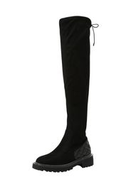 River Island Overknee  nero