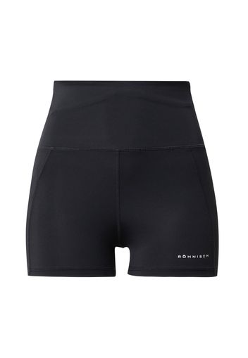 Röhnisch Pantaloni sportivi  nero / bianco