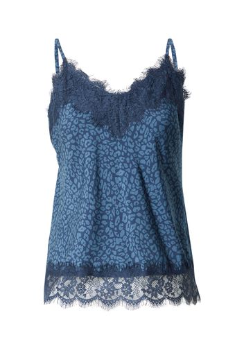 rosemunde Top  genziana / blu chiaro