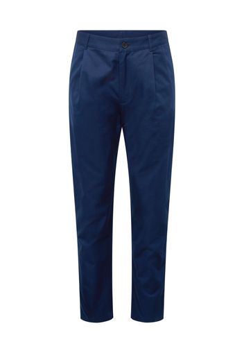 Rotholz Pantaloni con pieghe  navy