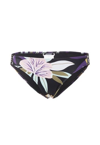 ROXY Pantaloncini per bikini  nero / lilla / rosa / bianco