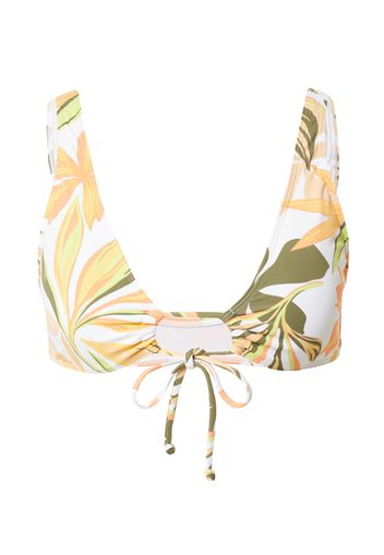 ROXY Top sportivo per bikini 'Beach Classics'  canna / arancione / arancione chiaro / bianco