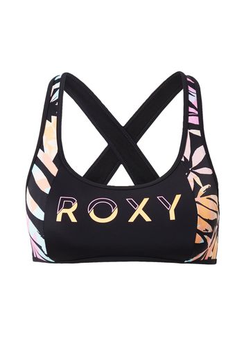 ROXY Top sportivo per bikini  blu chiaro / giallo pastello / antracite / orchidea