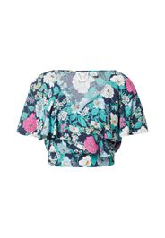ROXY Camicia da donna 'CLEAR SKIES'  navy / turchese / blu chiaro / rosa chiaro / bianco