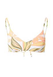 ROXY Top per bikini  oliva / salmone / arancione chiaro / bianco