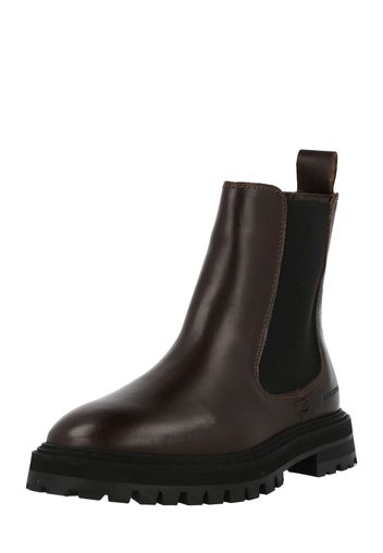 ROYAL REPUBLIQ Boots chelsea 'Downtown'  nero / marrone scuro