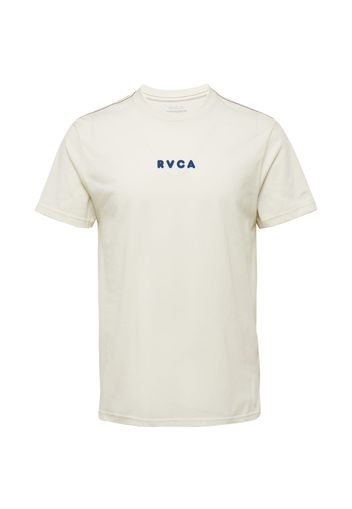 RVCA Maglietta 'FLOWER'  blu / bianco lana