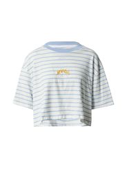 RVCA Maglietta  blu fumo / cognac / bianco