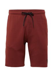 RVCA Pantaloni sportivi  rosso sangue / nero