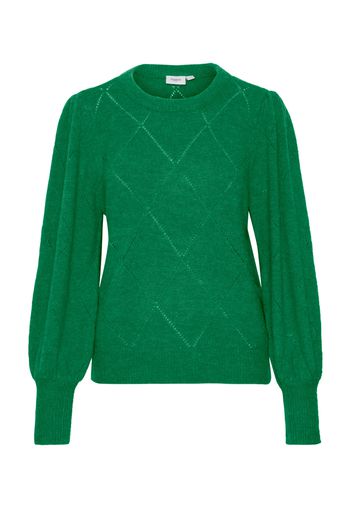 SAINT TROPEZ Pullover 'Nanett'  verde erba