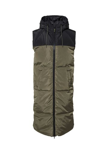 SAINT TROPEZ Gilet 'Naja'  verde / nero