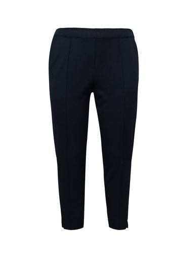 SAMOON Pantaloni con pieghe 'Greta'  navy