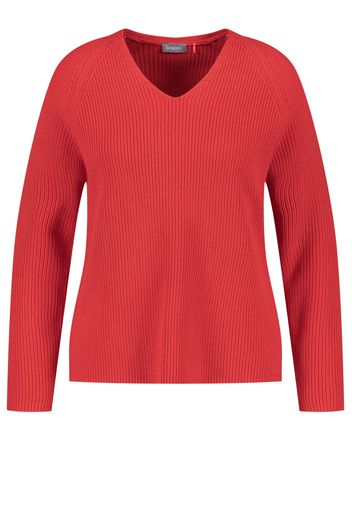 SAMOON Pullover  rosso acceso