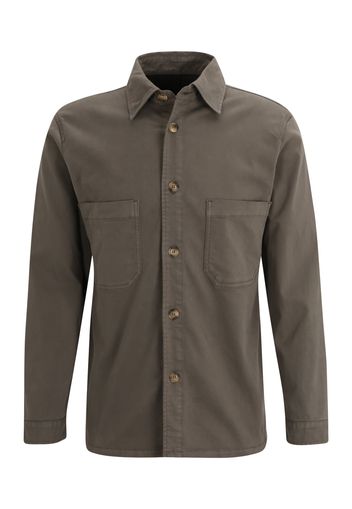 SAND COPENHAGEN Camicia 'Anders'  verde scuro