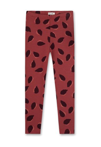 Sanetta Pure Leggings  rosso vino / rosso chiaro / nero