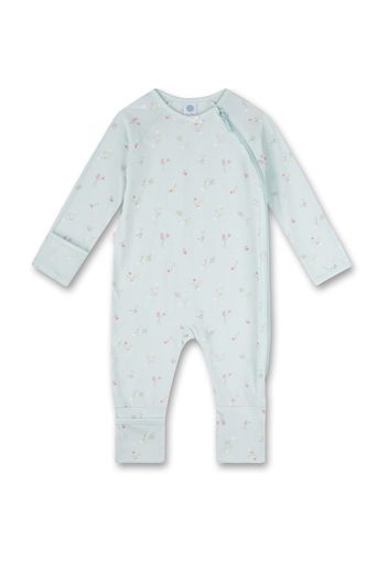 SANETTA Tutina / body per bambino  blu pastello / giallo pastello / rosso chiaro / bianco