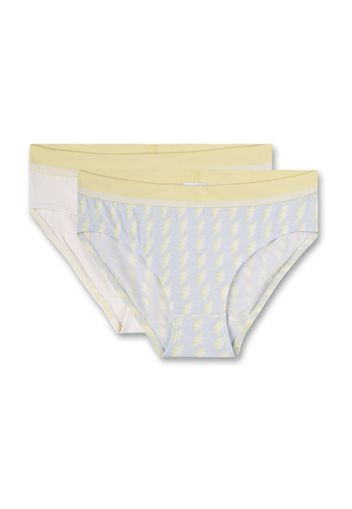 SANETTA Pantaloncini intimi 'Rio'  blu chiaro / giallo chiaro / offwhite